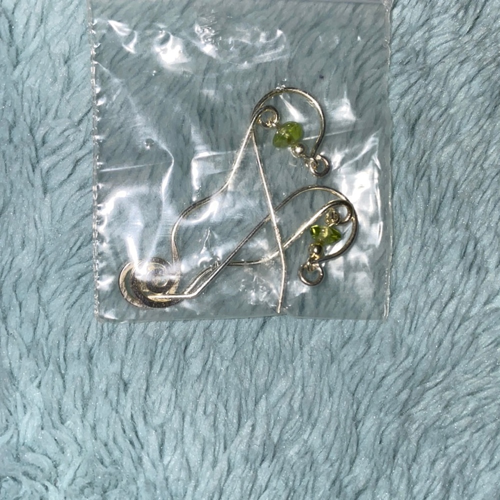 curly dangly earrings